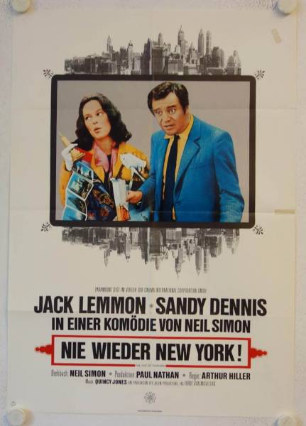 The Out of Towners original release german movie poster